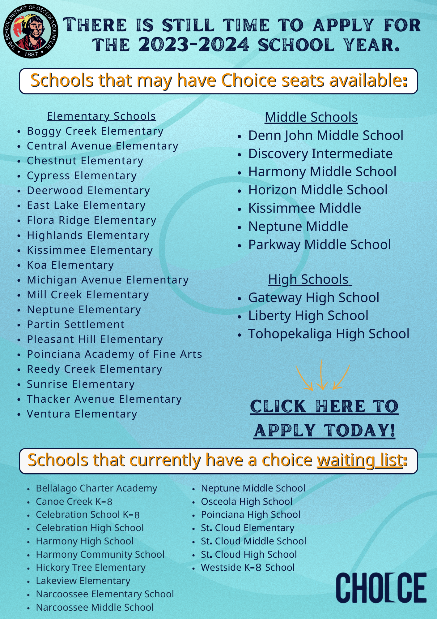 Educational Choices and Innovation / School Choice Capacity for the